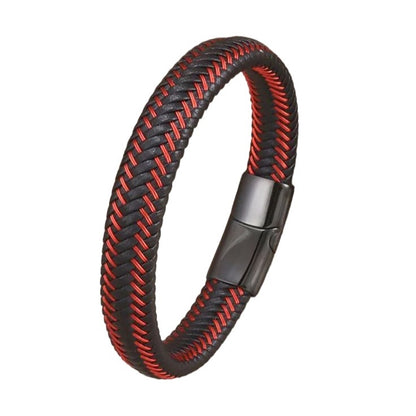 Men's Braided Leather Bracelet