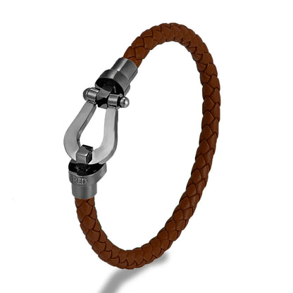 Genuine Leather Cord Bracelet