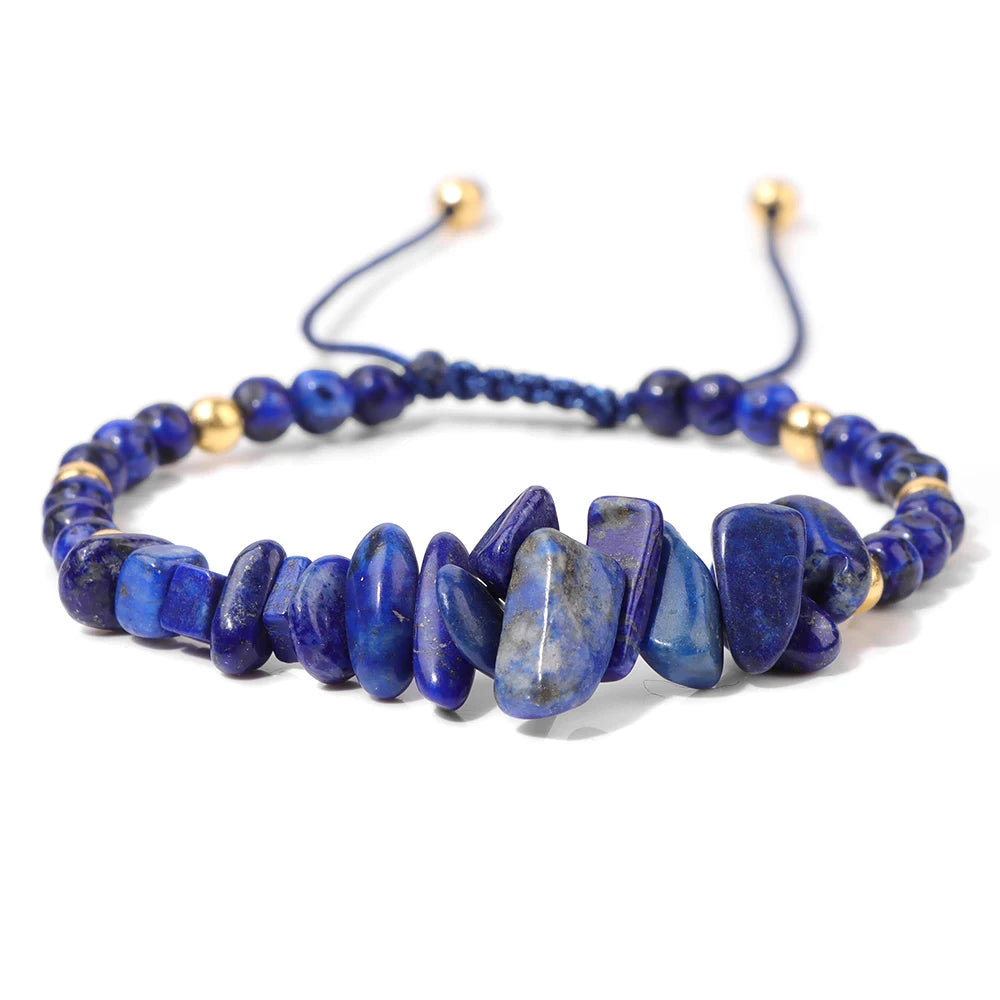 Natural Gemstone Beaded Bracelet