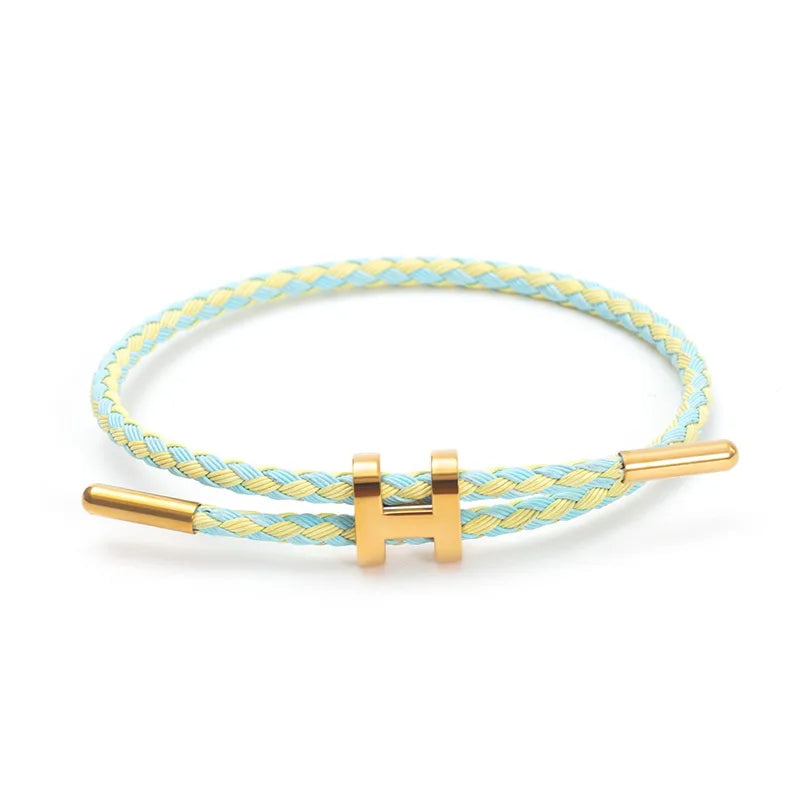 Gold Plated Titanium Wire Bracelet