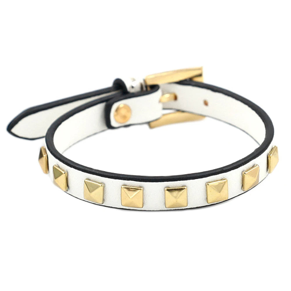 Women's Leather Belt Bracelet