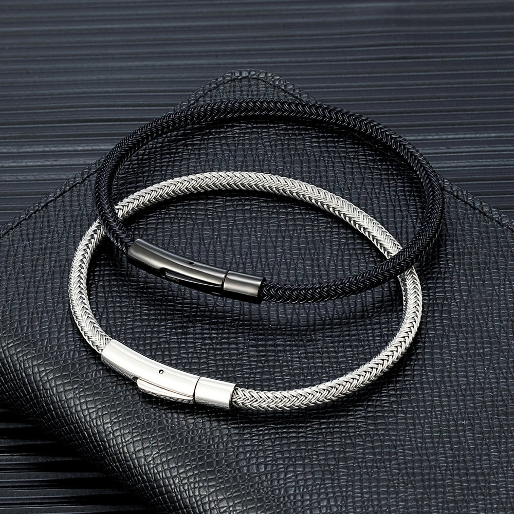 Stainless Steel Cable Bracelet