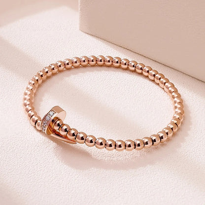 CZ Pave Nail Bangle