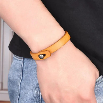 Genuine Leather Wristband