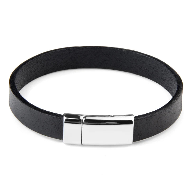 Genuine Leather Strap Bracelet