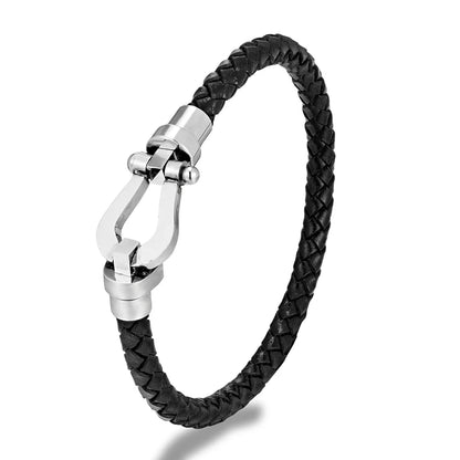 Genuine Leather Cord Bracelet