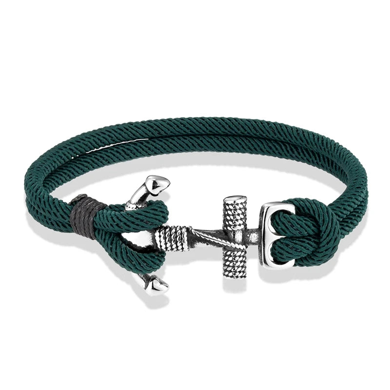 Double Strand Anchor Paracord Bracelet