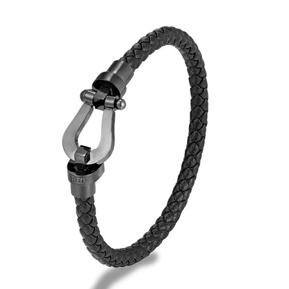 Genuine Leather Cord Bracelet