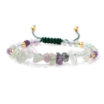 Natural Gemstone Beaded Bracelet