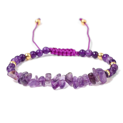 Natural Gemstone Beaded Bracelet