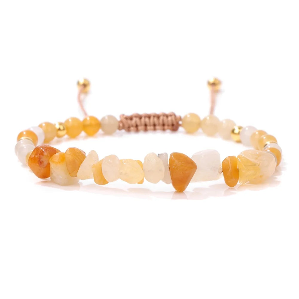 Natural Gemstone Beaded Bracelet