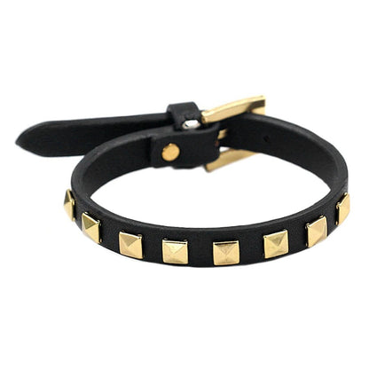 Women's Leather Belt Bracelet