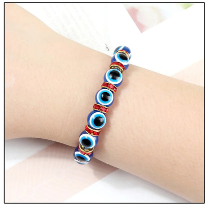 Evil Eye Beads Bracelet