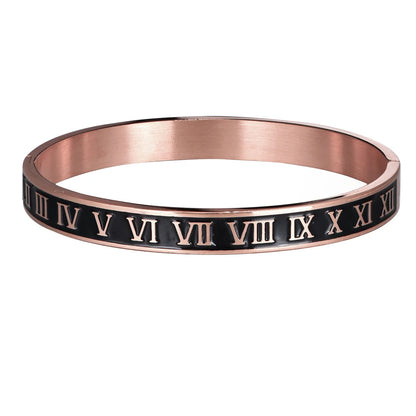 Roman Numeral Cuff Bracelet