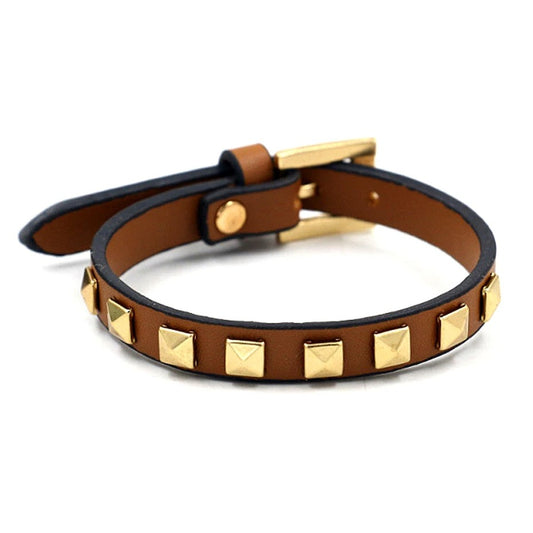 Women's Leather Belt Bracelet