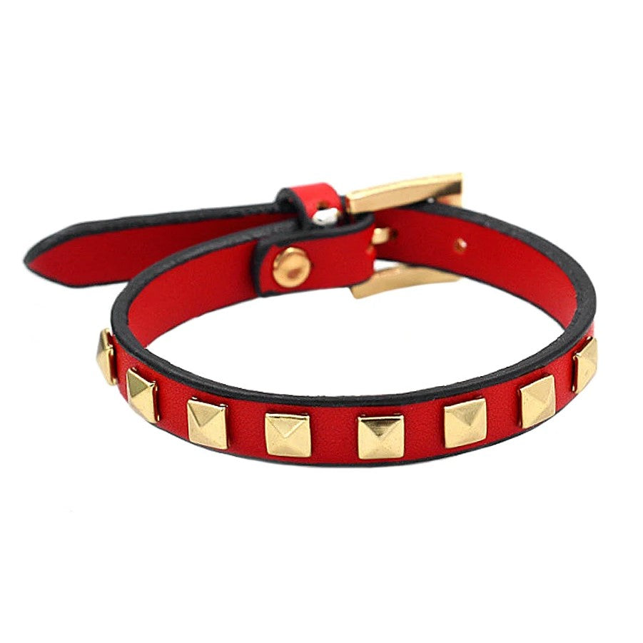 Women's Leather Belt Bracelet