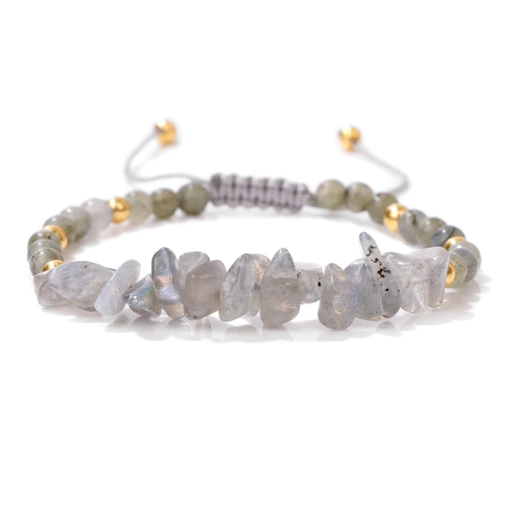 Natural Gemstone Beaded Bracelet