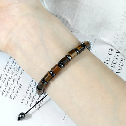 Cylindrical Stone Bracelets