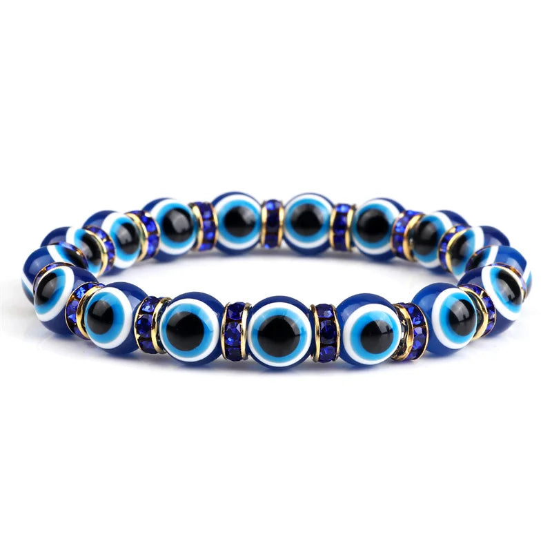 Evil Eye Beads Bracelet