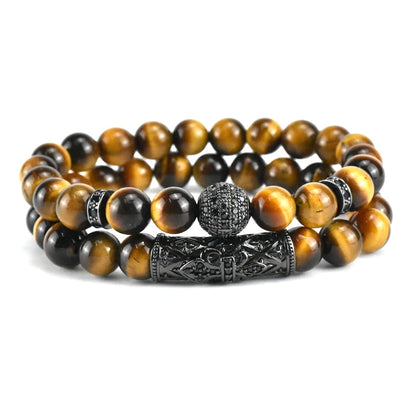 Tiger Eye Beads Bracelet