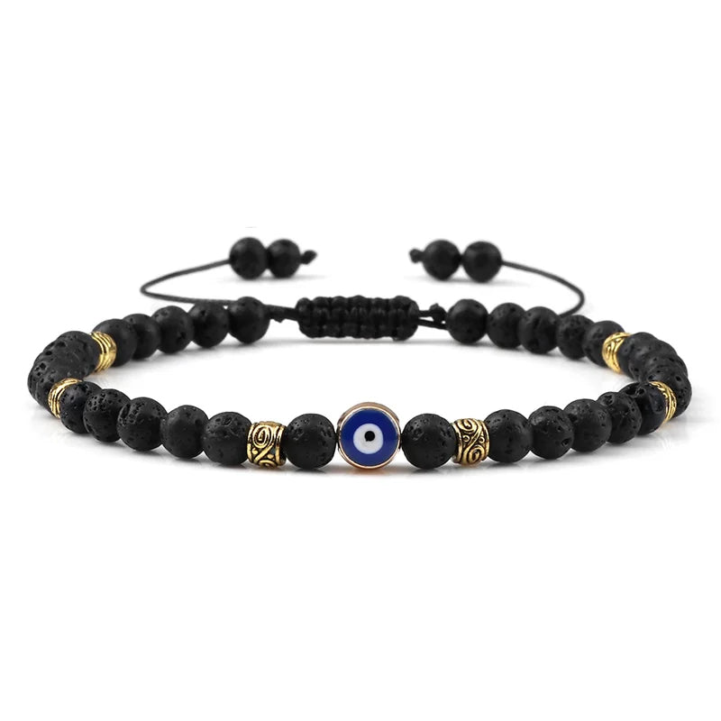 Evil Eye Beaded Bracelet