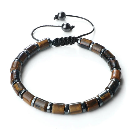 Cylindrical Stone Bracelets