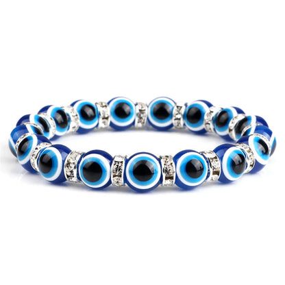 Evil Eye Beads Bracelet