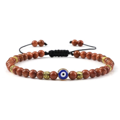 Evil Eye Beaded Bracelet