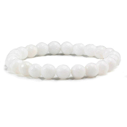 Natural Crystal Beaded Bracelet