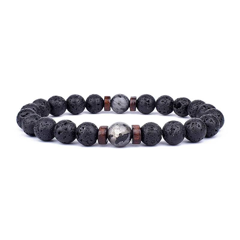 Lava Beaded Bracelet