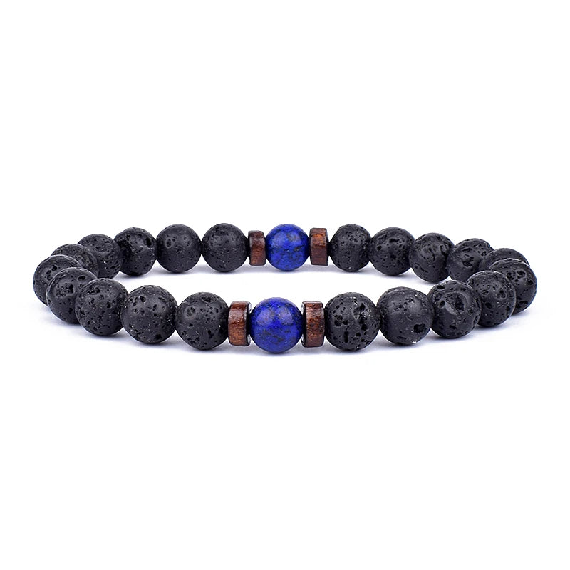 Lava Beaded Bracelet