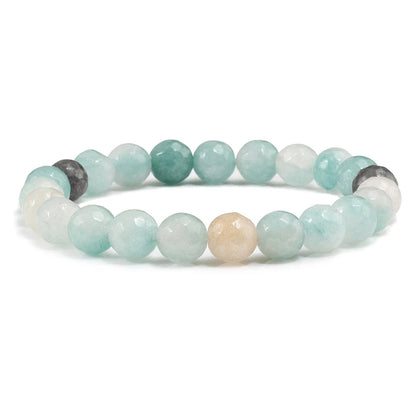 Natural Crystal Beaded Bracelet