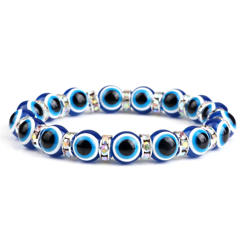 Evil Eye Beads Bracelet