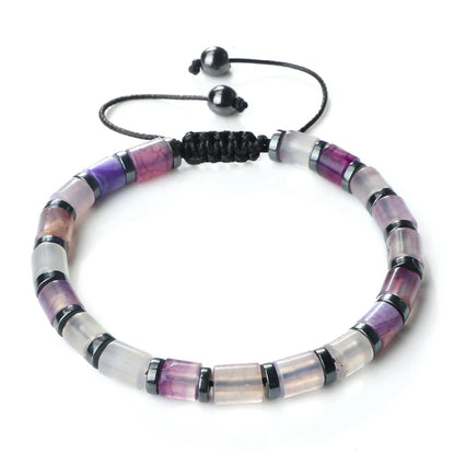 Cylindrical Stone Bracelets