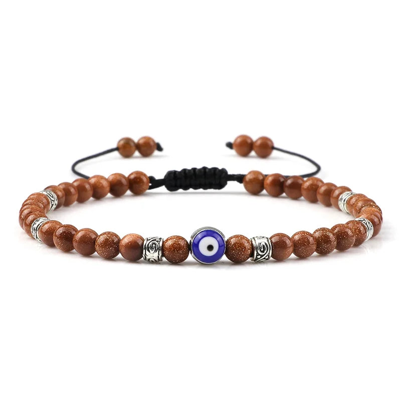 Evil Eye Beaded Bracelet