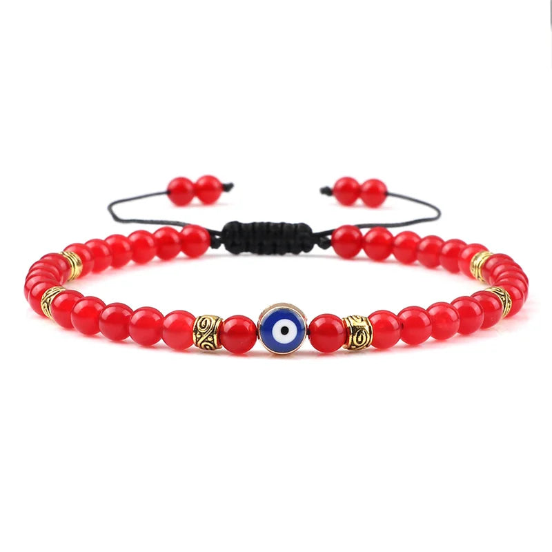 Evil Eye Beaded Bracelet