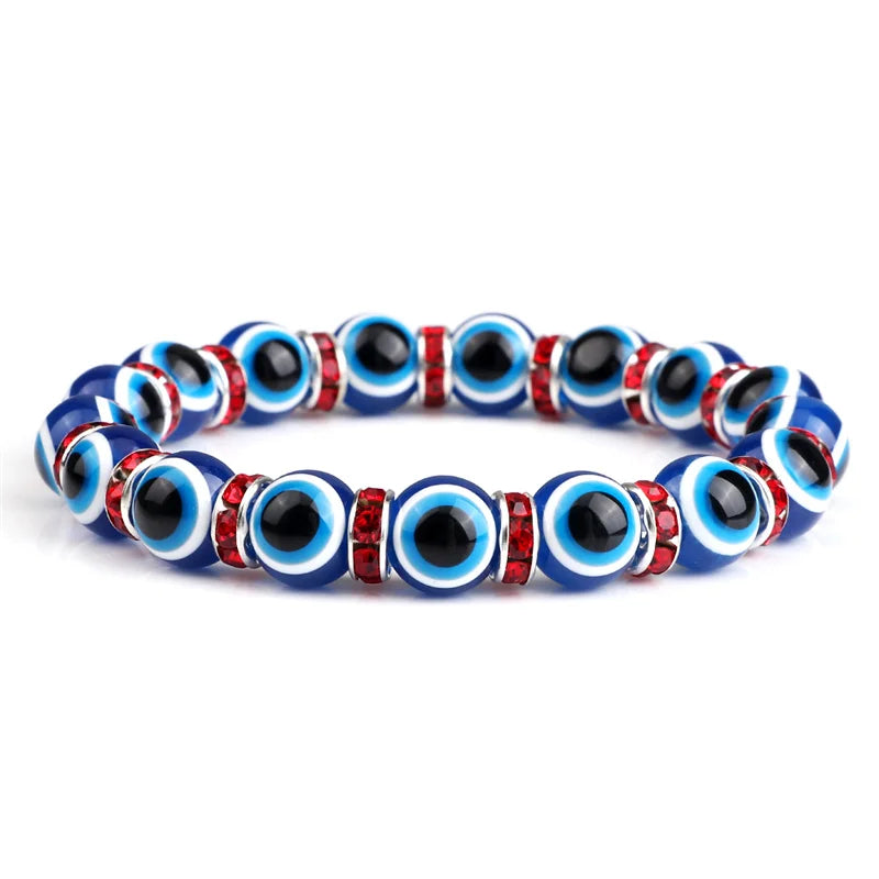 Evil Eye Beads Bracelet