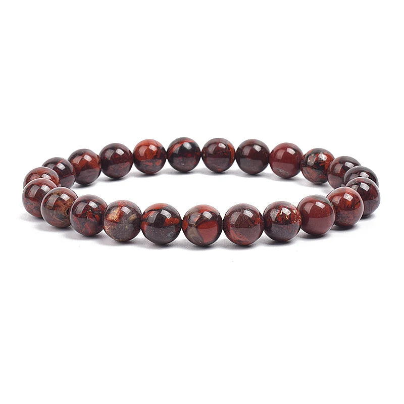 Natural Stone Beaded Bracelet