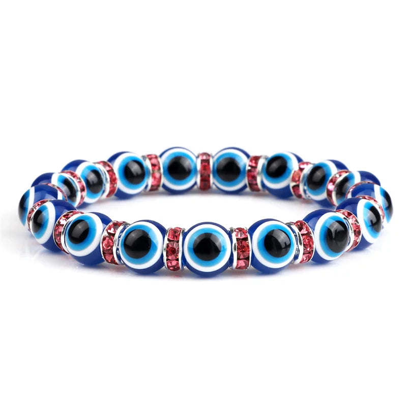 Evil Eye Beads Bracelet