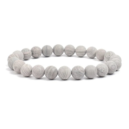 Natural Stone Beaded Bracelet