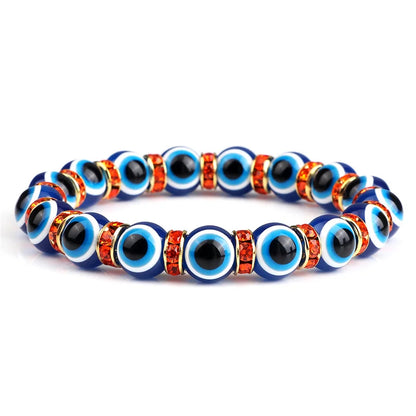 Evil Eye Beads Bracelet