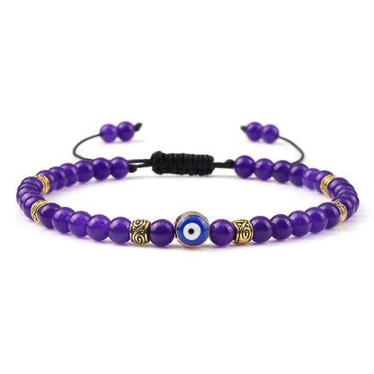 Evil Eye Beaded Bracelet