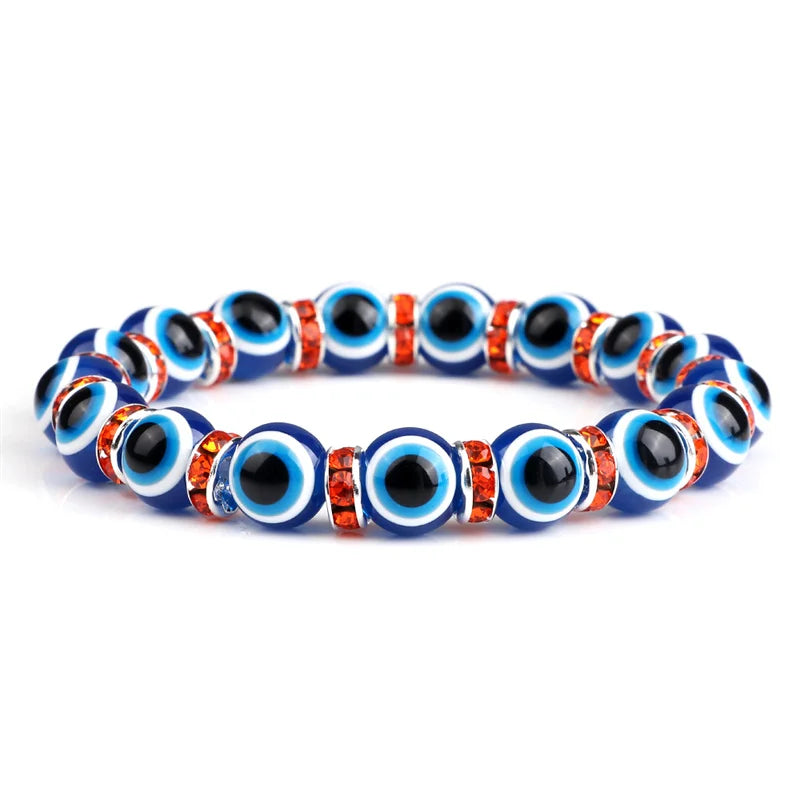 Evil Eye Beads Bracelet