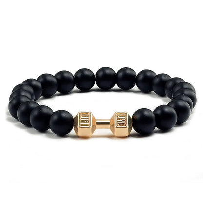 Dumbbell Beaded Bracelet