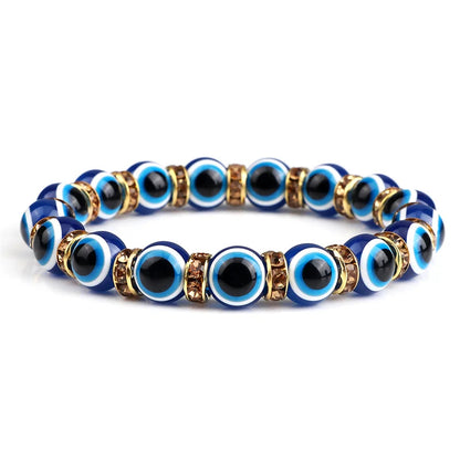 Evil Eye Beads Bracelet