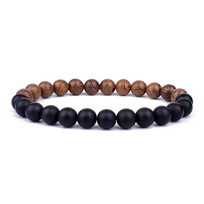 Wooden Beaded Bracelet