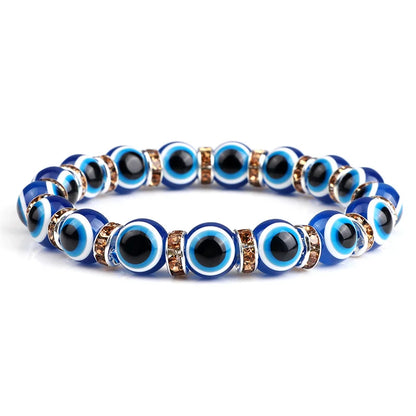 Evil Eye Beads Bracelet