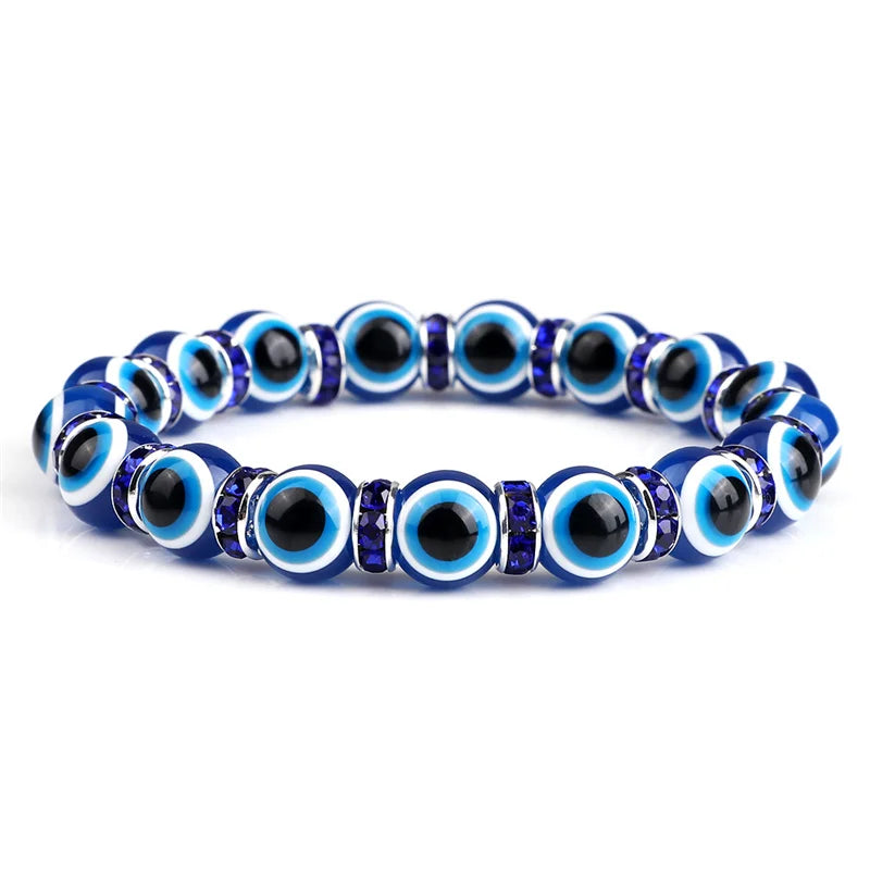 Evil Eye Beads Bracelet