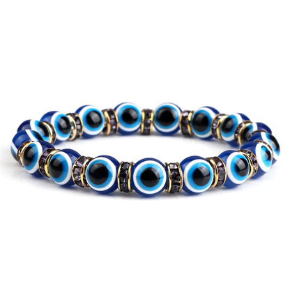 Evil Eye Beads Bracelet