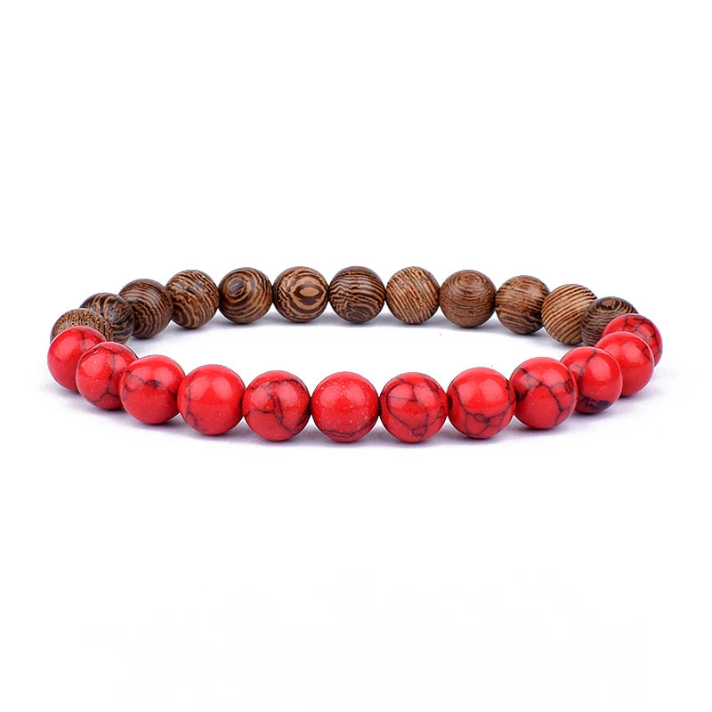 Wooden Beaded Bracelet